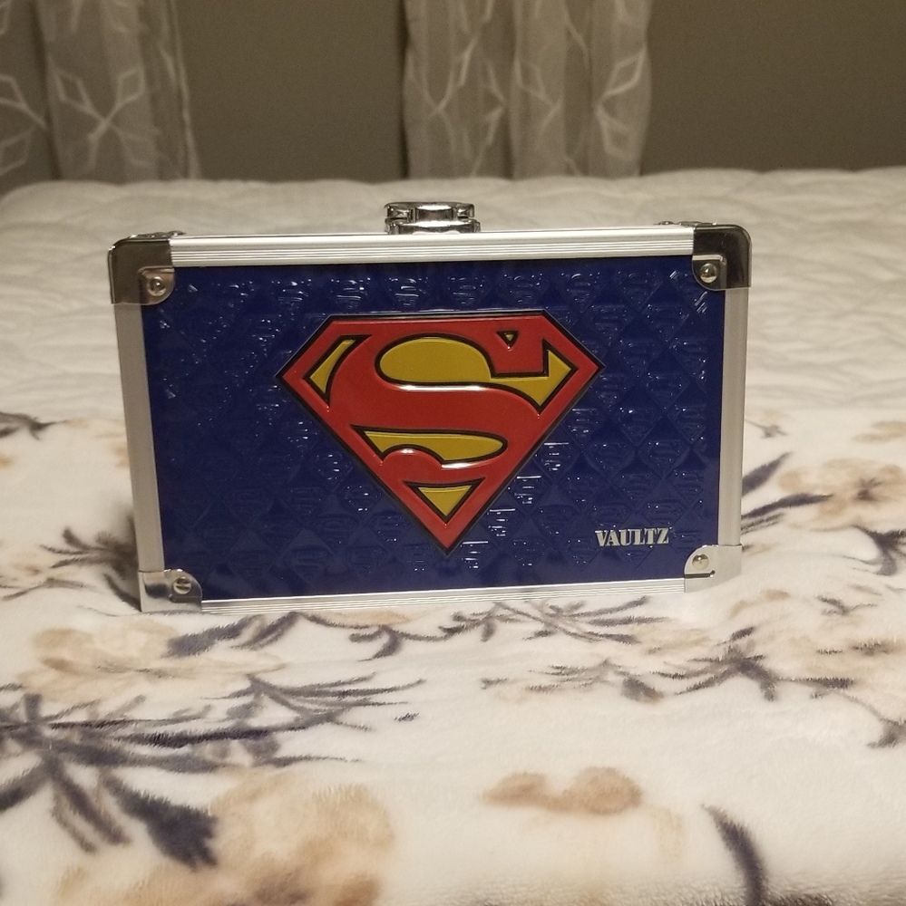 Superman metal pencil box
